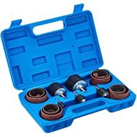 Silverline Tools 726040 - Juego de tambores de lijado- 25 pzas (Grano 80)